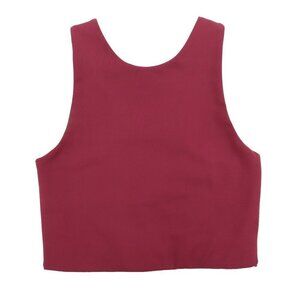 Girlfriend Collective Womens Extra Small XS Plum Dylan Tank Bra Sleeveless